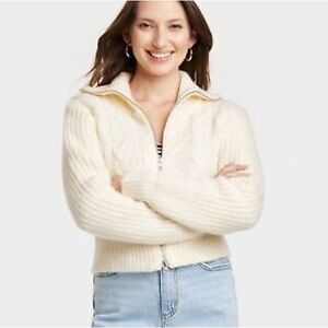 Universal Thread Cream Cardigan Sweater